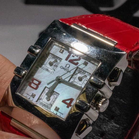 Omega Constellation Quadra 18417331 Red Band main image 7